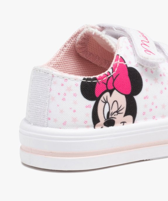 Baskets bébé fille en toile imprimée étoiles – Minnie vue6 - MINNIE - GEMO