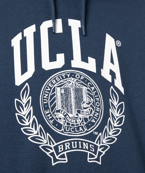 Sweat à capuche avec inscription XXL fille - Ucla vue2 - UCLA - GEMO