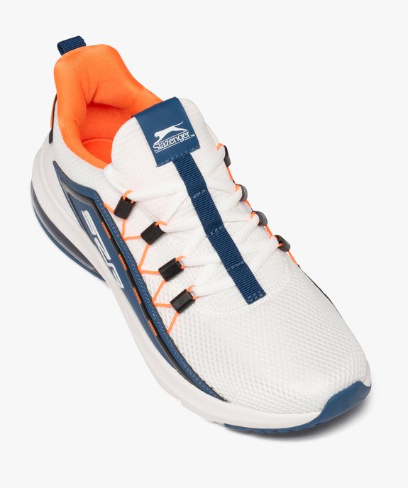 Baskets homme en mesh style running avec semelle à bulle d'air - Slazenger vue5 - SLAZENGER - GEMO