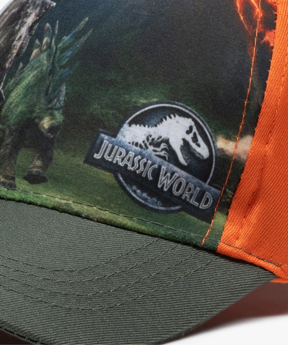 Casquette garçon snapback imprimée - Jurassic World vue3 - JURASSIC WORLD - GEMO