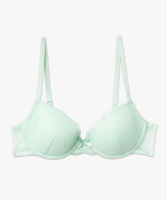 Soutien-gorge corbeille en dentelle à armatures vue4 - GEMO(HOMWR FEM) - GEMO