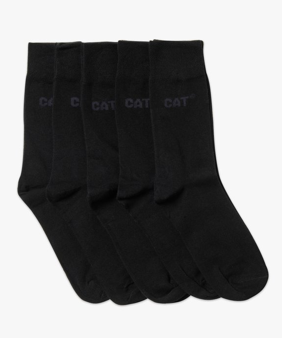 Lot x5 chaussettes hautes - Caterpillar - Confort Top vue1 - CATERPILLAR - GEMO