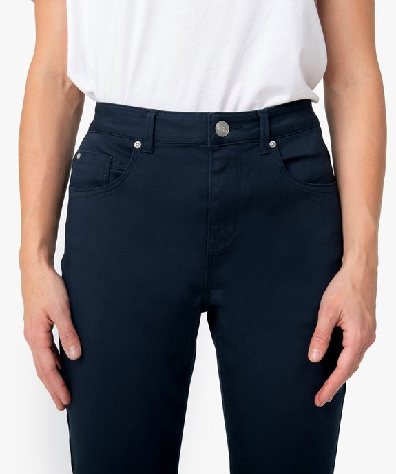 Pantalon femme coupe Regular - Longueur L26 vue2 - GEMO(FEMME PAP) - GEMO