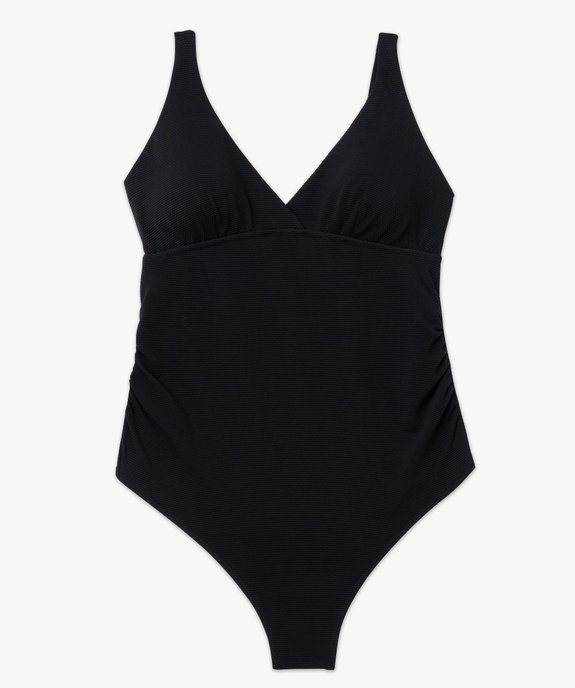 Maillot de bain de grossesse 1 pièce uni vue4 - GEMO (PLAGE) - GEMO