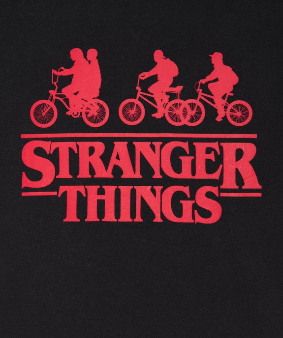 Tee-shirt garçon avec motif contrastant – Stranger Things vue2 - STRANGER THINGS - GEMO