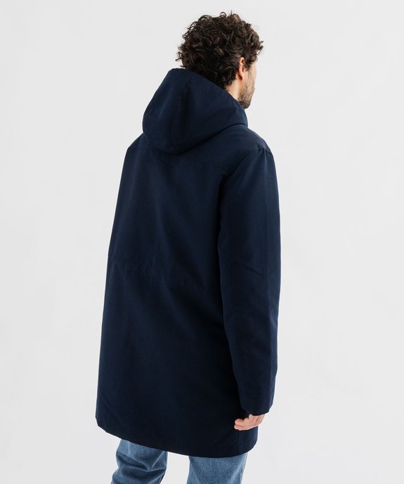 Parka à capuche avec dessus déperlant homme  vue3 - GEMO (HOMME) - GEMO