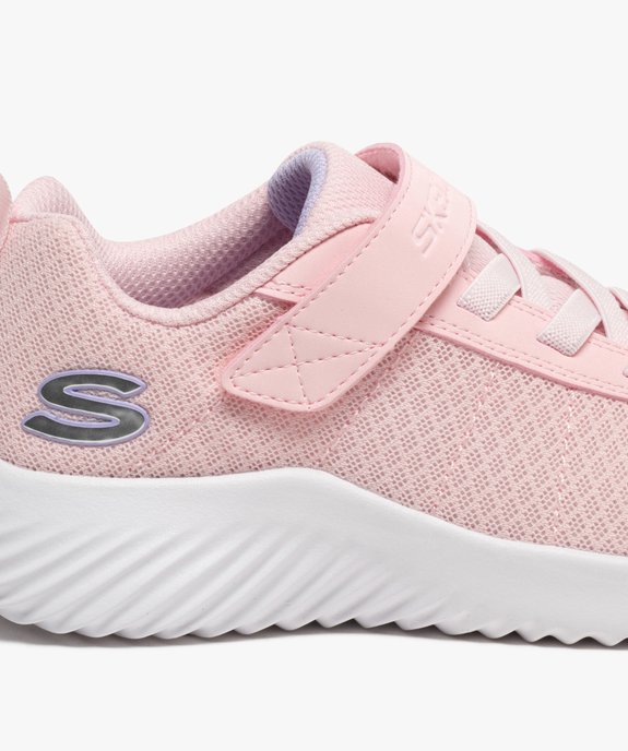 Baskets souples en mesh à scratch filles - Skechers vue6 - SKECHERS - GEMO