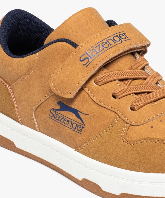 Baskets garçon unies à scratch et à lacets - Slazenger vue6 - SLAZENGER - GEMO