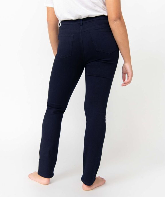 Pantalon femme coupe Regular taille normale vue3 - GEMO 4G FEMME - GEMO