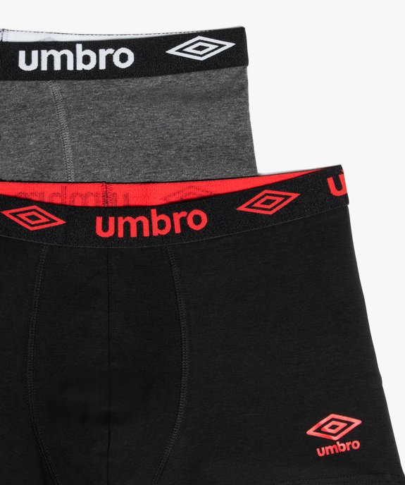 Boxer homme unis (lot de 2) - Umbro vue2 - UMBRO - GEMO