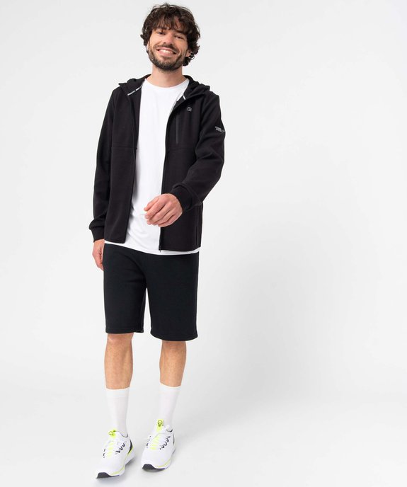 Sweat homme zippé à capuche vue5 - GEMO (HOMME) - GEMO