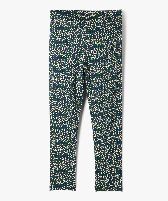 Legging long imprimé fille vue3 - GEMO (ENFANT) - GEMO