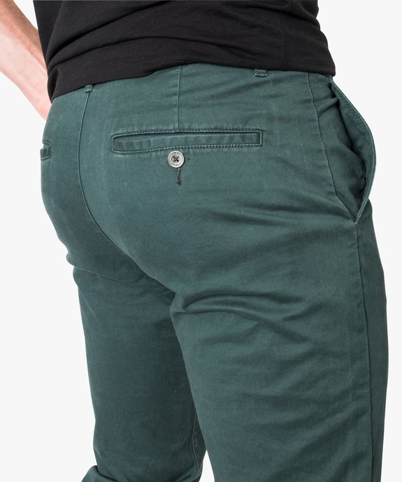 Pantalon homme chino coupe slim vue2 - GEMO (HOMME) - GEMO