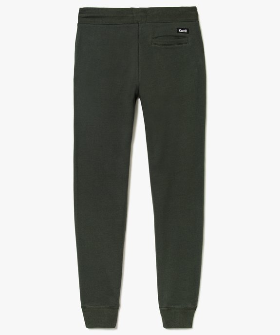 Pantalon de jogging molletonné garçon Kwell vue2 - KWELL - GEMO