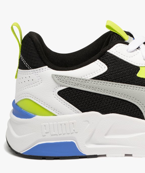 Baskets homme running bi-matières à détails fluos - Puma vue6 - PUMA - GEMO