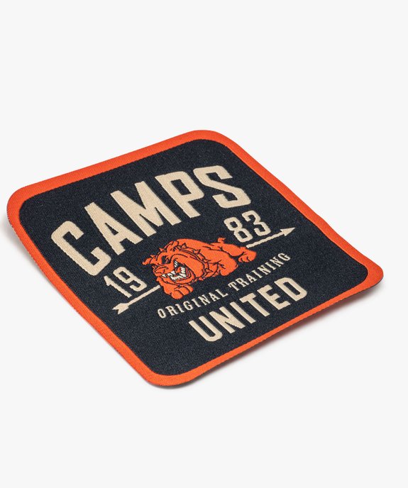 Patch thermocollant rectangulaire grand format - Camps United vue1 - CAMPS - GEMO