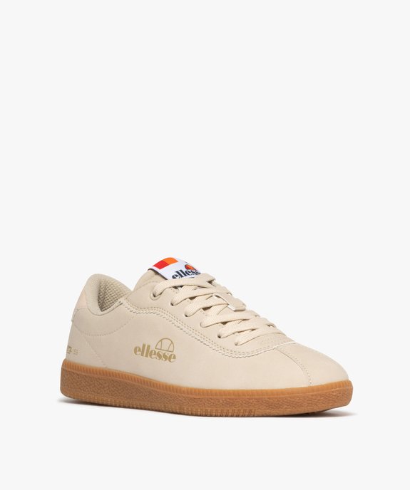 Baskets femme en suédine et à lacets style rétro Sid - Ellesse vue2 - ELLESSE - GEMO