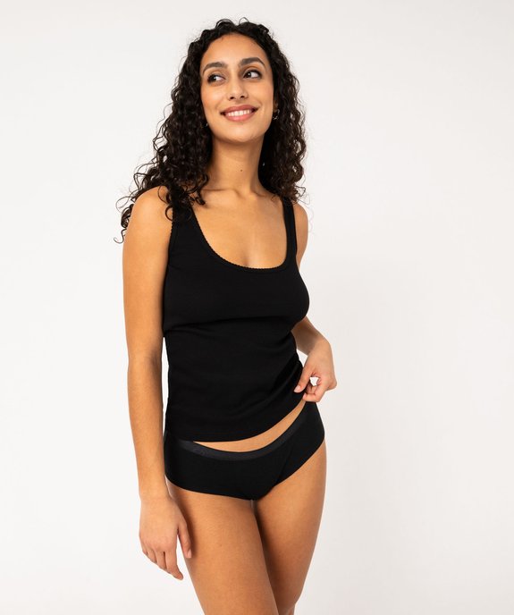 Shorty en maille côtelée femme (lot de 2) vue6 - GEMO 4G FEMME - GEMO