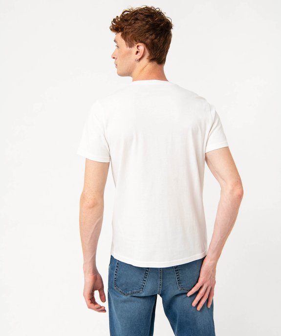 Tee-shirt à manches courtes spécial Noël homme vue3 - GEMO (HOMME) - GEMO