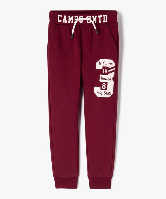 Pantalon de jogging imprimé garçon - Camps United vue1 - CAMPS UNITED - GEMO