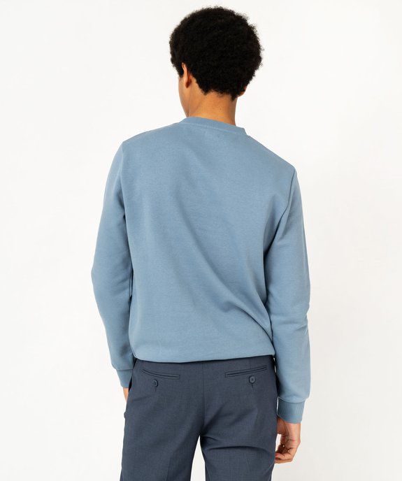 Sweat avec intérieur molletonné homme vue3 - GEMO (HOMME) - GEMO