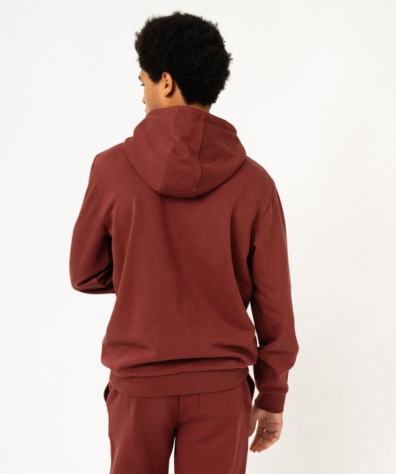 Sweat à capuche intérieur molletonné homme vue3 - GEMO (HOMME) - GEMO