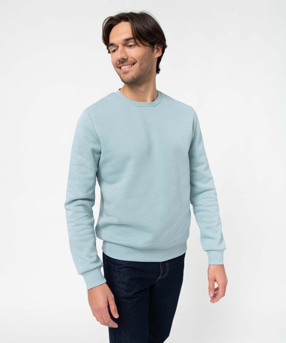 Sweat avec intérieur molletonné homme vue1 - GEMO (HOMME) - GEMO