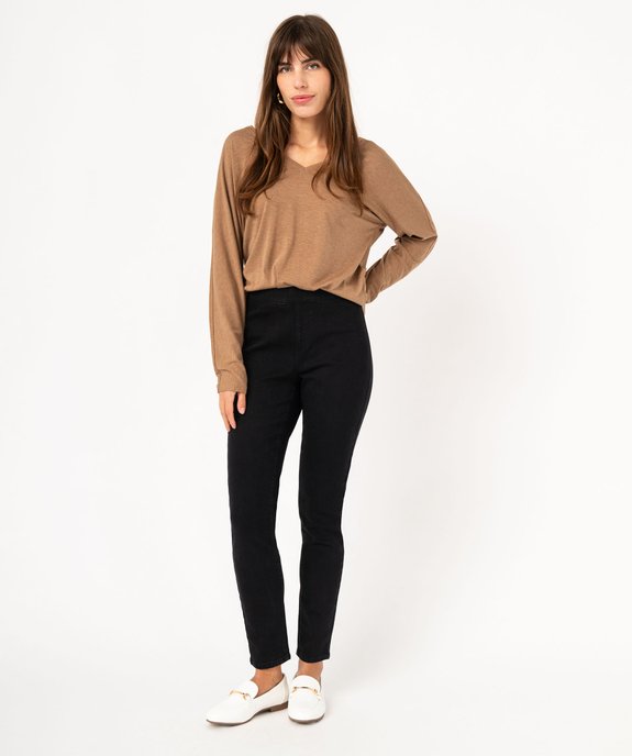 Jegging confortable à taille élastique femme vue5 - GEMO(FEMME PAP) - GEMO