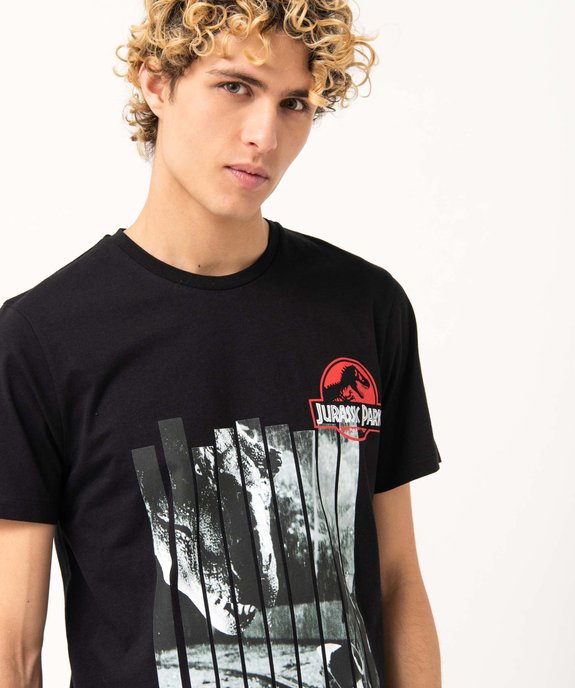 Tee-shirt homme à manches courtes imprimé - Jurassic Park vue2 - JURASSIC PARK - GEMO