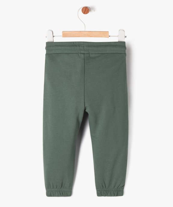 Pantalon de jogging léger bébé garçon vue3 - 1E PRIX BY GEMO - GEMO