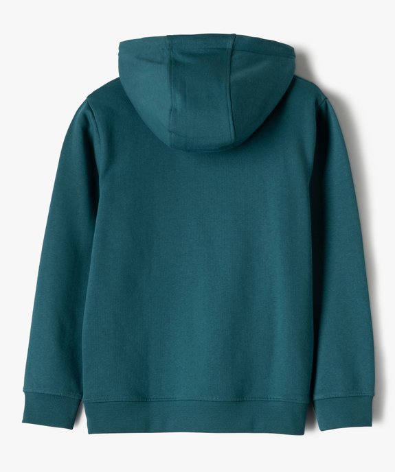 Sweat garçon à capuche avec motif ou inscription vue3 - GEMO (ENFANT) - GEMO