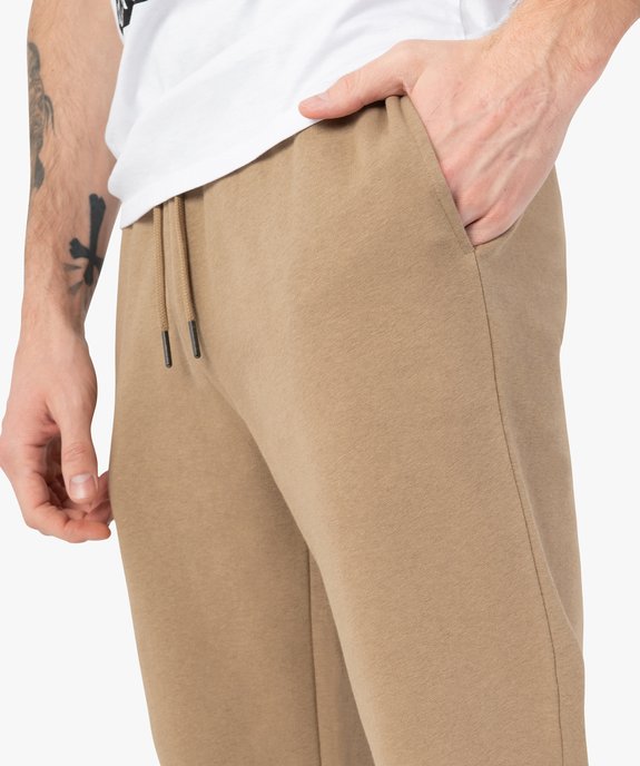 Pantalon de jogging molletonné homme vue2 - GEMO 4G HOMME - GEMO