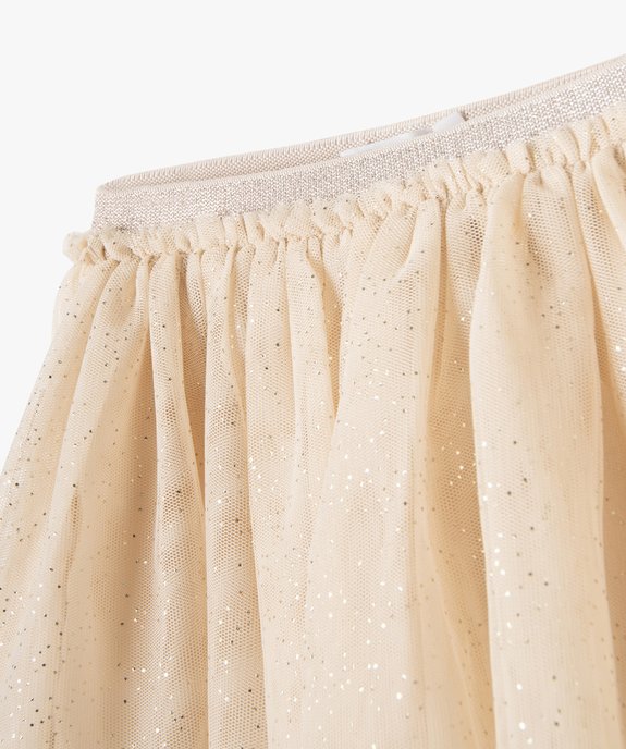 Jupe en tulle pailleté bébé fille vue2 - GEMO(BEBE DEBT) - GEMO