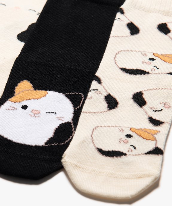 Lot de chaussettes à motifs peluches fille (lot de 3) - Squishmallows vue2 - SQUISHMALLOWS - GEMO