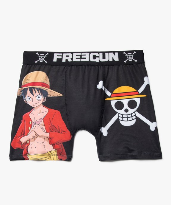 Boxer microfibre motif manga homme dans boite cadeau - Freegun X One Piece vue4 - FREEGUN - GEMO