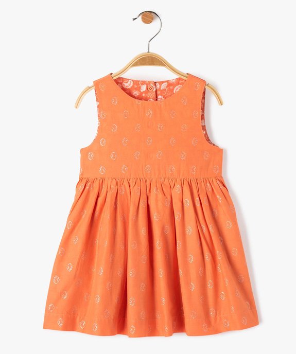 Robe à paillettes réversible bébé fille vue2 - GEMO(BEBE DEBT) - GEMO