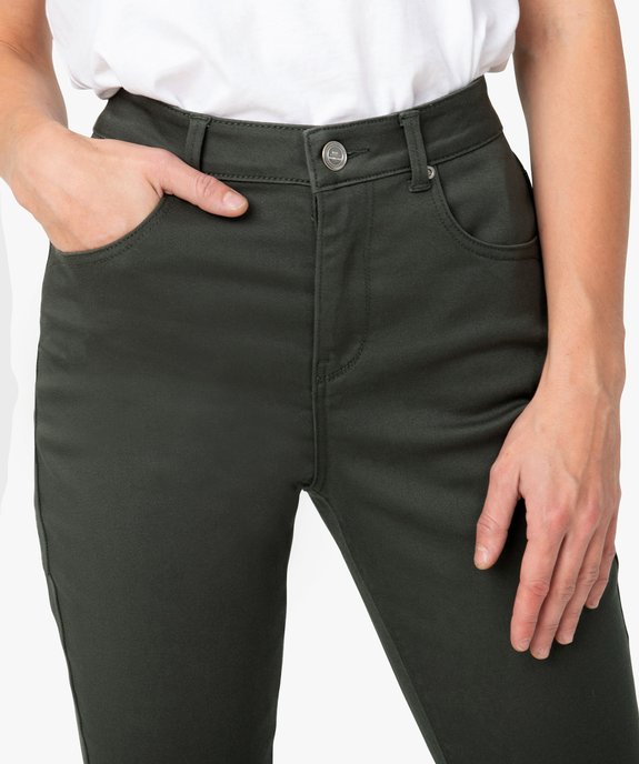 Pantalon femme coupe Regular - Longueur L26 vue2 - GEMO(FEMME PAP) - GEMO