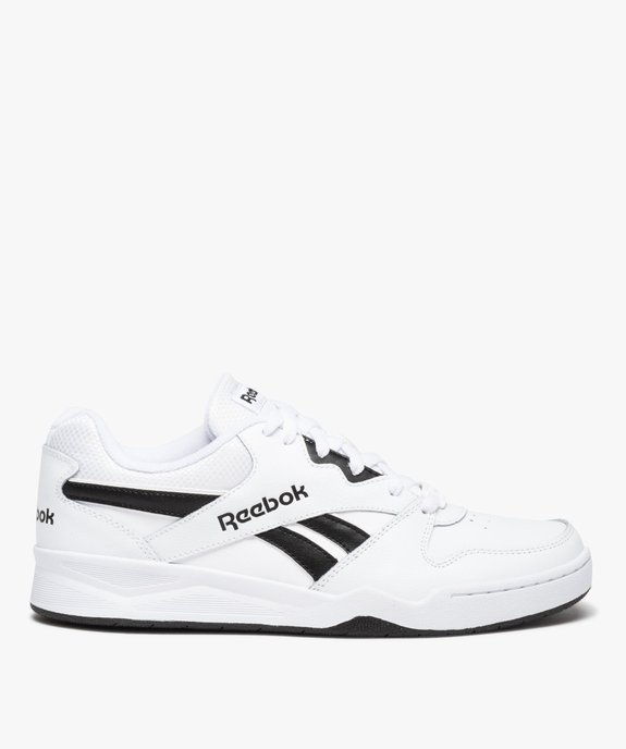 Baskets homme low-cut dessus en cuir uni à lacets - Reebok vue1 - REEBOK - GEMO