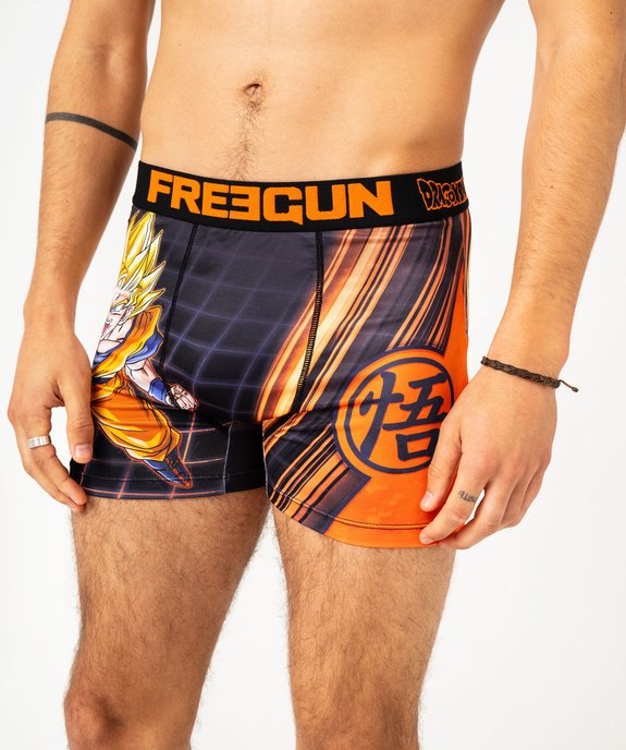 Boxer microfibre imprimé Dragon Ball Z homme - Freegun vue2 - FREEGUN - GEMO