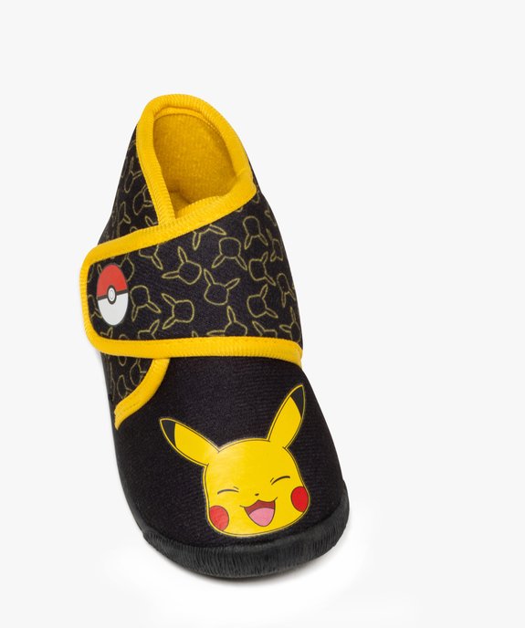 Chaussons montants avec motif Pikachu garçon- Pokemon vue5 - POKEMON - GEMO