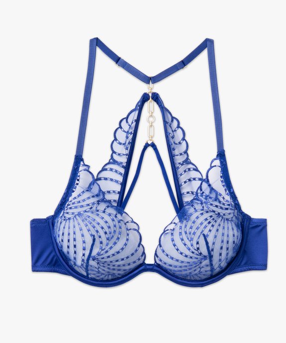 Soutien-gorge corbeille à armatures en dentelle femme vue5 - GEMO(HOMWR FEM) - GEMO