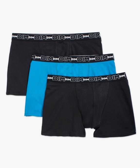 Boxer homme en coton stretch - Dim (lot de 3) vue1 - DIM - GEMO