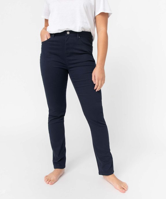 Pantalon coupe Regular taille normale femme vue2 - GEMO 4G FEMME - GEMO