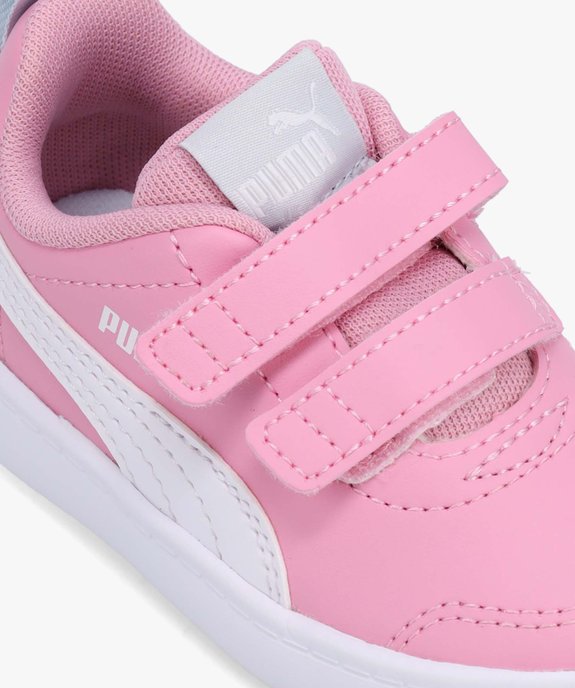 Baskets bébé bicolores à scratch – Puma Courtflex vue6 - PUMA - GEMO