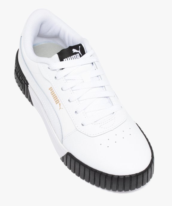 Baskets femme unies détails contrastés – Puma Carina vue5 - PUMA - GEMO