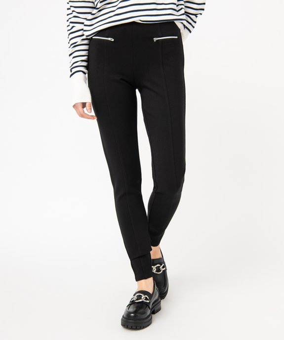 Legging à poches zippées femme vue1 - GEMO(FEMME PAP) - GEMO