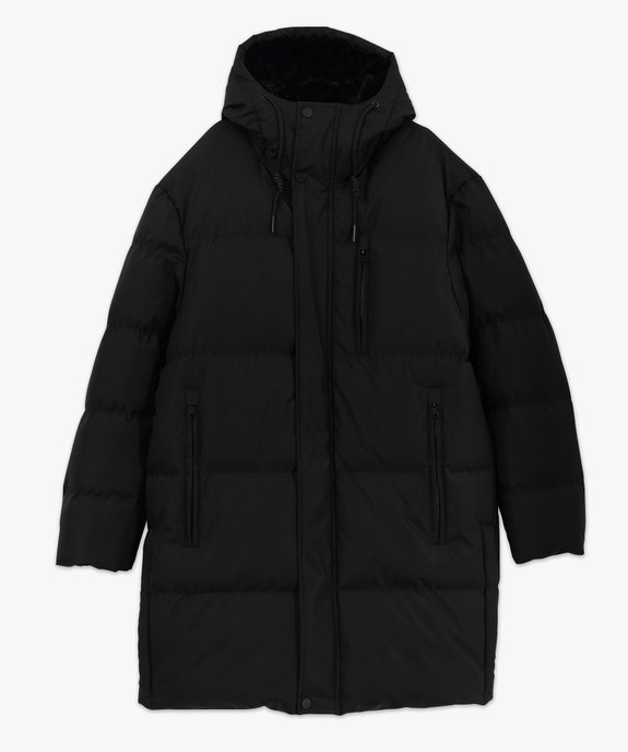 Manteau matelassé avec capuche homme - Nines vue4 - NINES - GEMO