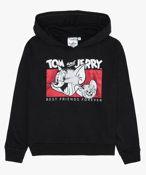 Sweat fille avec motif pailleté sur l’avant – Tom and Jerry vue1 - TOM ET JERRY - GEMO