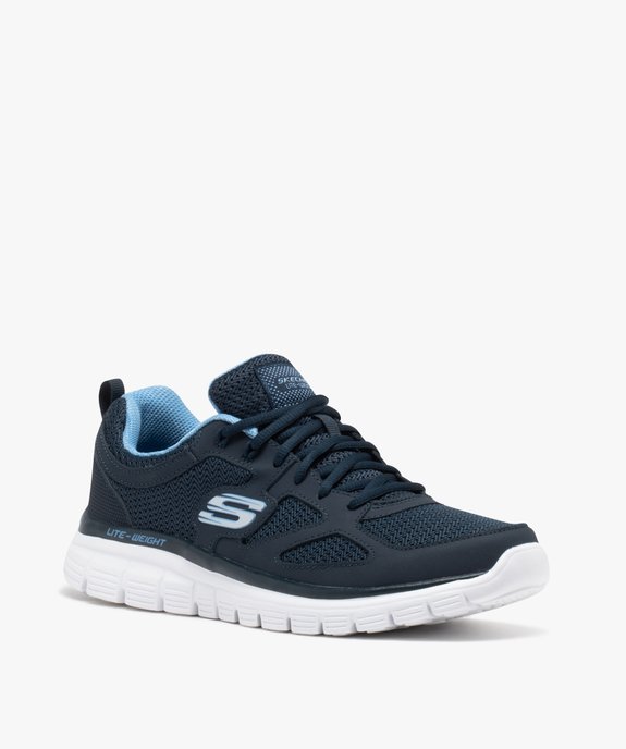 Baskets homme dessus uni en mesh à lacets - Skechers vue2 - SKECHERS - GEMO