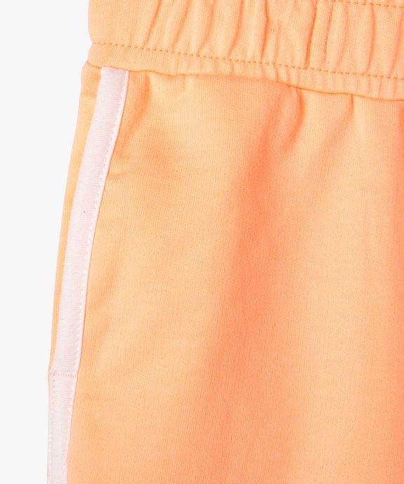 Short en maille avec taille élastique fille vue2 - GEMO (ENFANT) - GEMO